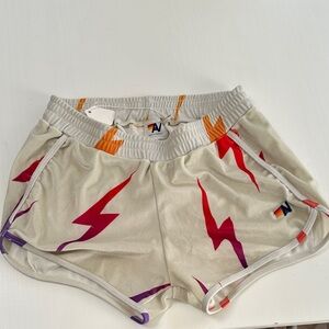 Aviator Nation Lightning Print Shorts